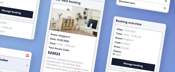 Responsive UI Design for an Online Booking Web Application
